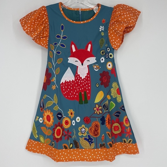 Mini Taylor Fox Dress Floral colorful - Picture 1 of 4